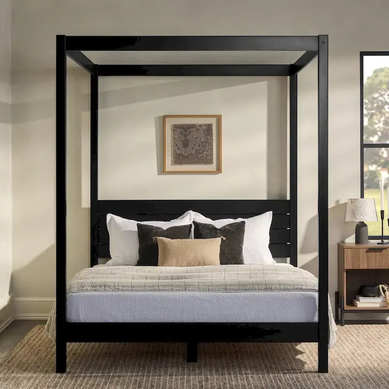 Middlebrook Designs Minimalist Canopy Queen Bedframe