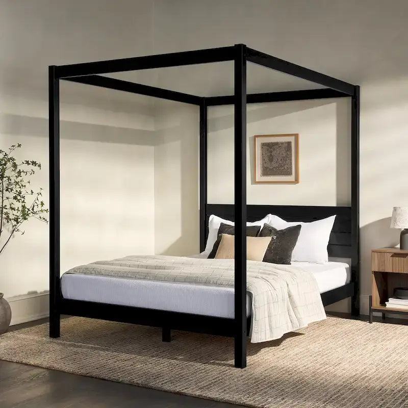 Middlebrook Designs Minimalist Canopy Queen Bedframe