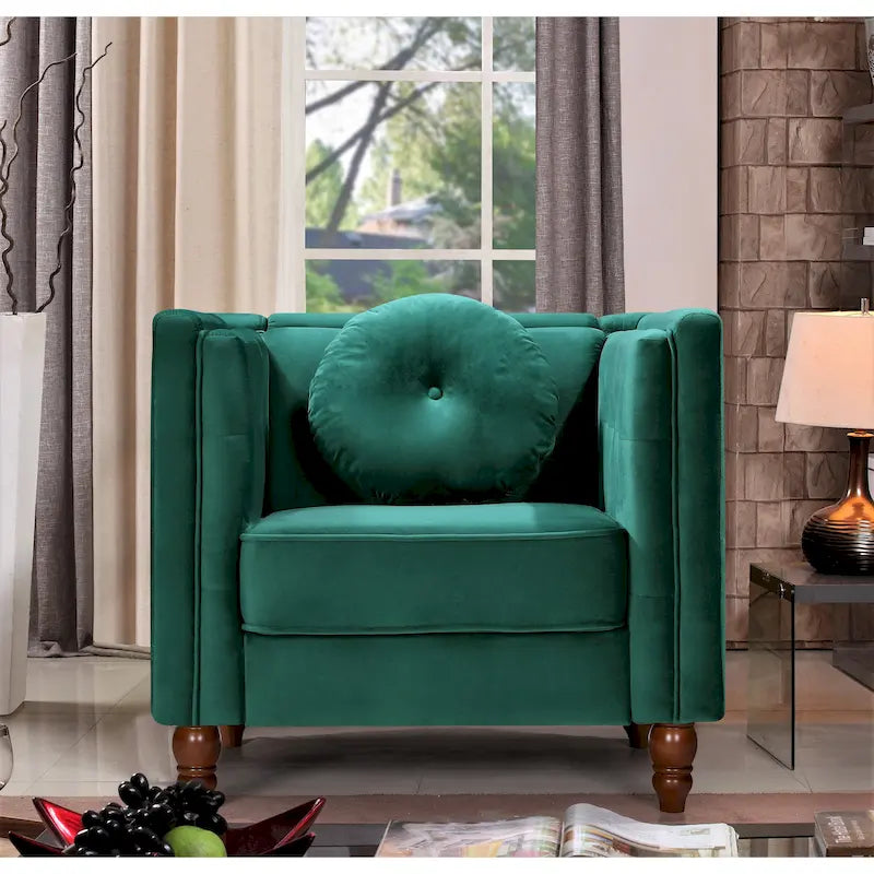 Roberta Velvet Armchair