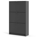 Porch & Den Cambria Scandinavian 3-Drawer Shoe Storage Cabinet
