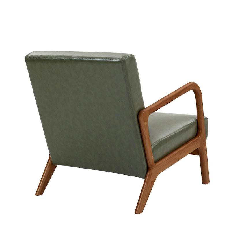 Upholstered Armchair Leisure Chair Accent Chairs Set of 2 with Pillow