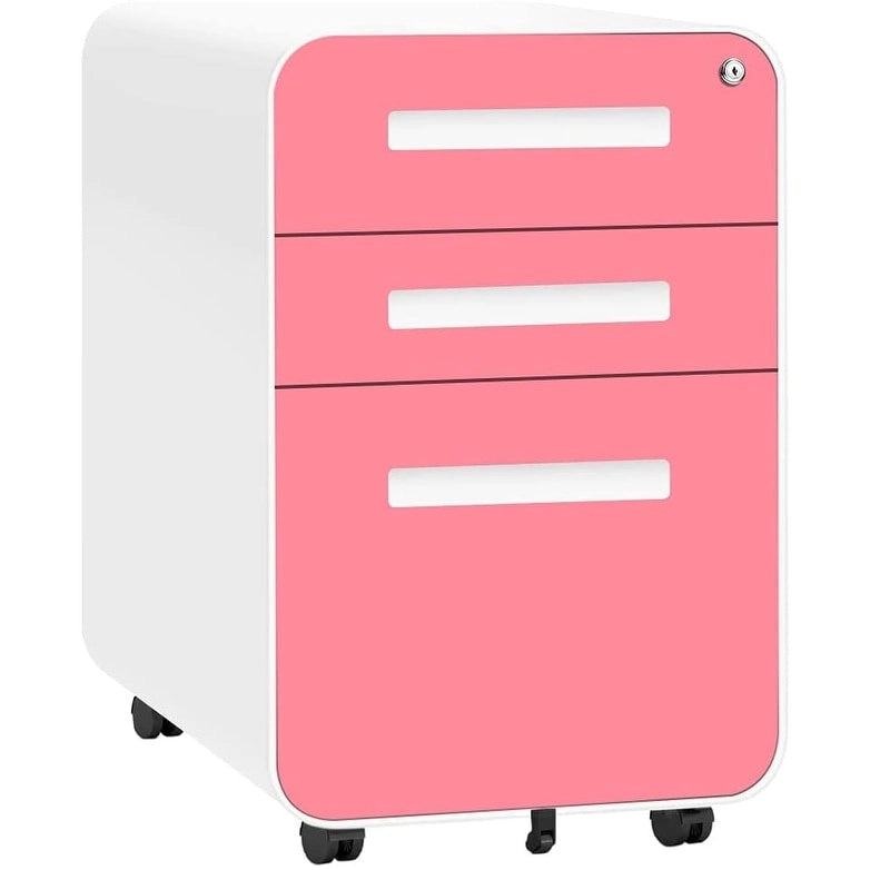 3 Drawer Mobile/Vertical File Cabinet for Home Office